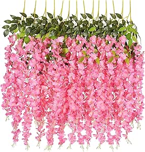 wisteria rose lot de 12 pièces #923
