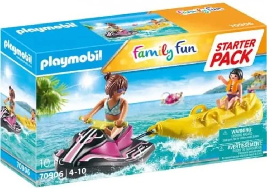 Starter Pack Scooter des mers et banane flottante (Playmobil)