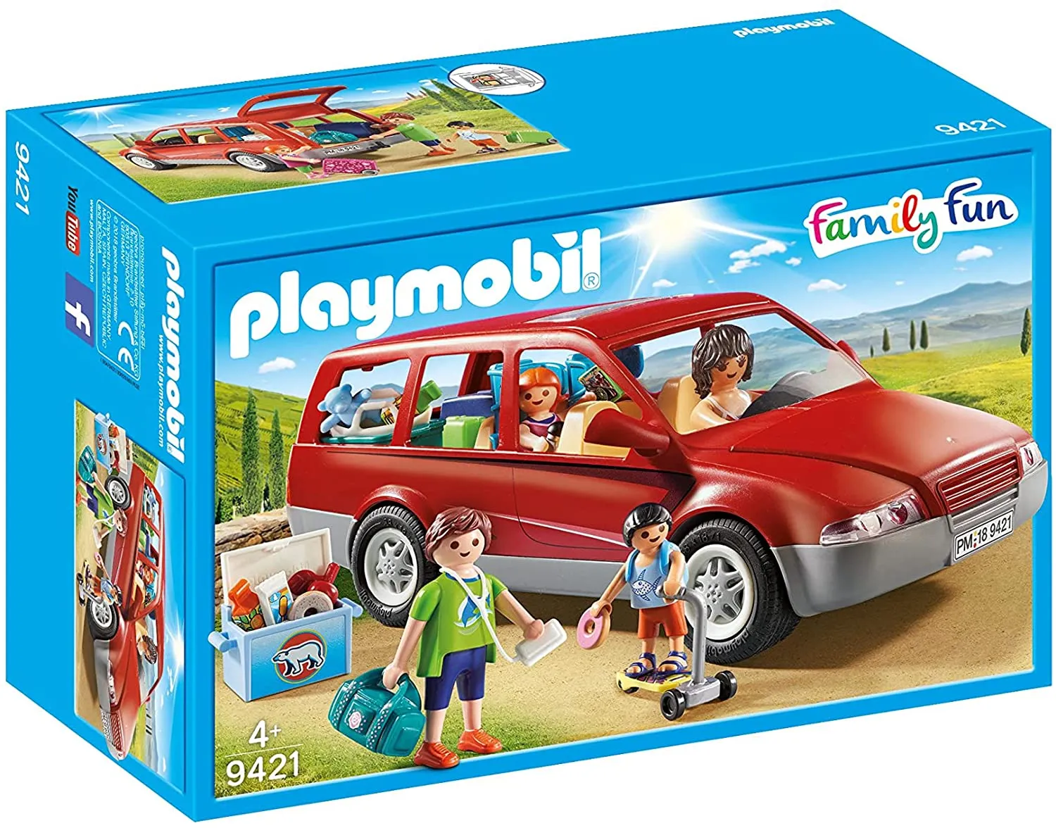 Playmobil – Famille avec Voiture – 9421