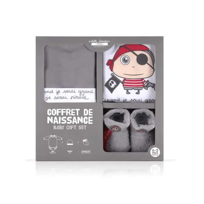 Coffret de naissance – Quand je serai grand, je serai Pirate (Isabelle Kessedjian)